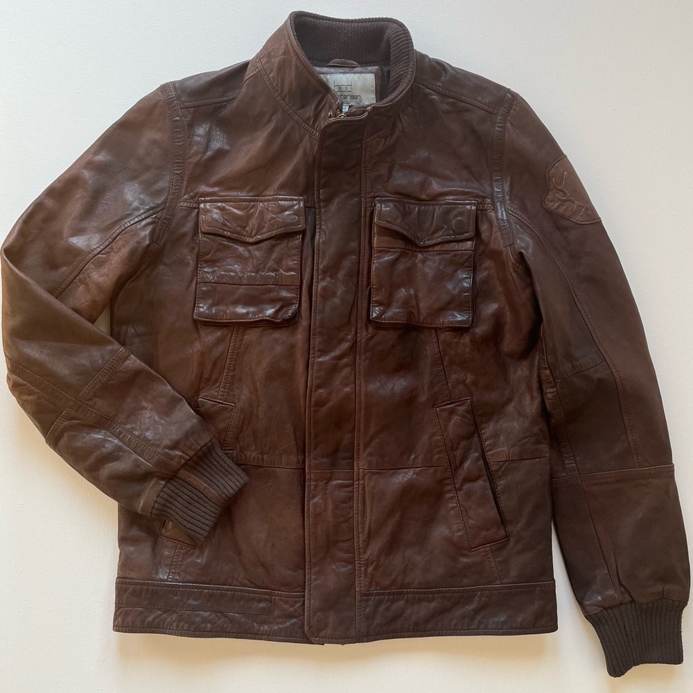 Bod & Christensen Leather Men’s Jacket